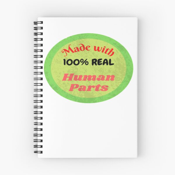 Item preview, Made with 100% real human parts, smaller logo style designed and sold by HazardPaay.