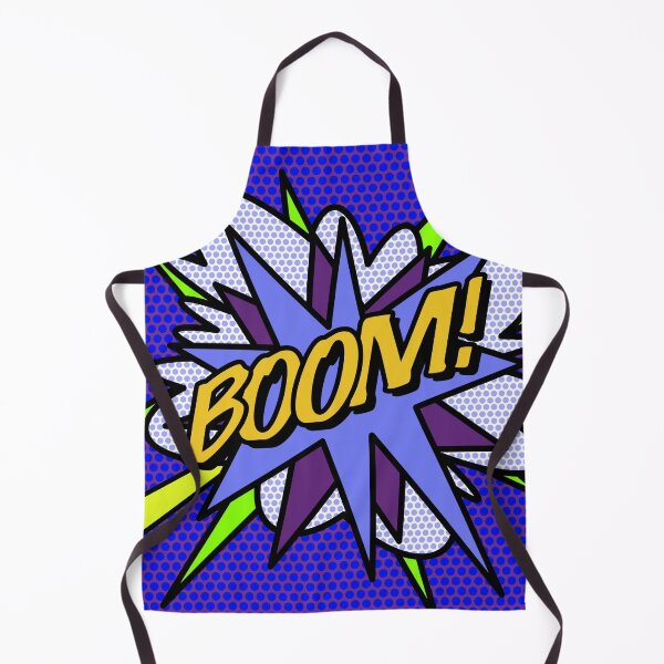 Item preview, BOOM Comic Book Purple Pop Art Modern Fun Retro Cool designed and sold by theimagezone.