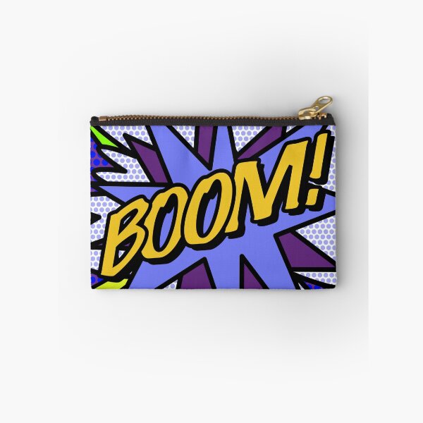 Item preview, BOOM Comic Book Purple Pop Art Modern Fun Retro Cool designed and sold by theimagezone.