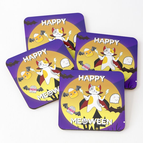 Item preview, Happy Meoween Lightning Vampire | Calico and Friends designed and sold by DAFIN.