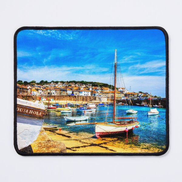 Item preview, Mousehole Harbour Boat, Cornwall designed and sold by Paul Thompson Photography.