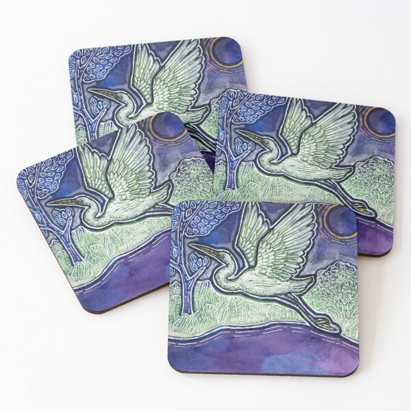 Item preview, Night Egret designed and sold by Lynnette Shelley.