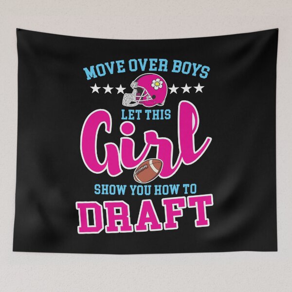 Item preview, Fantasy Football Girl Draft Humor designed and sold by Moonpie90.