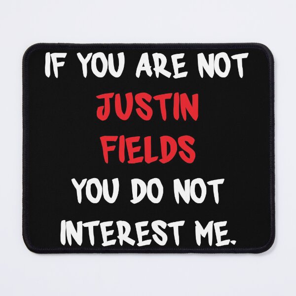 Item preview, If you are not - Justin Fields designed and sold by 2Girls1Shirt.