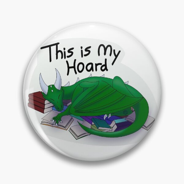 Item preview, This is my Hoard - Book Lover Edition designed and sold by HexDawn.
