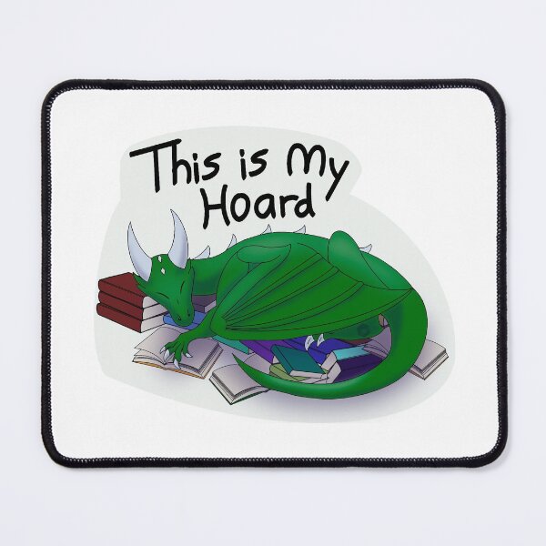 Item preview, This is my Hoard - Book Lover Edition designed and sold by HexDawn.