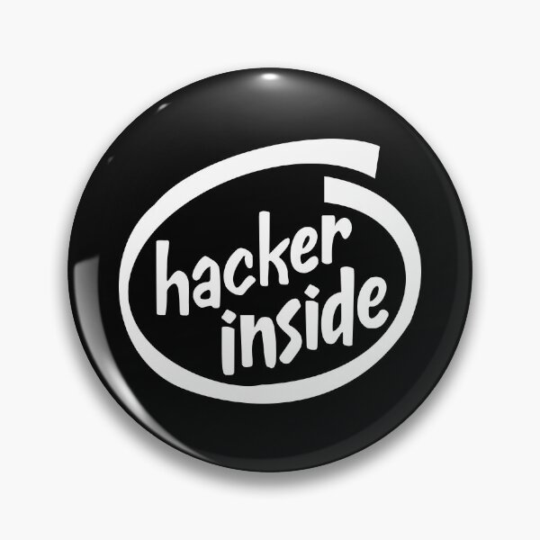 Artikelvorschau, Hacker innen (weiß) entworfen und verkauft von goal-getter.