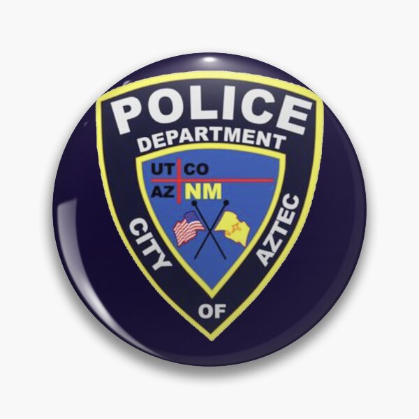 Item preview, Aztec New Mexico Police Department designed and sold by Lawrence Baird.