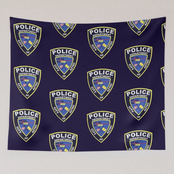 Item preview, Aztec New Mexico Police Department designed and sold by Lawrence Baird.