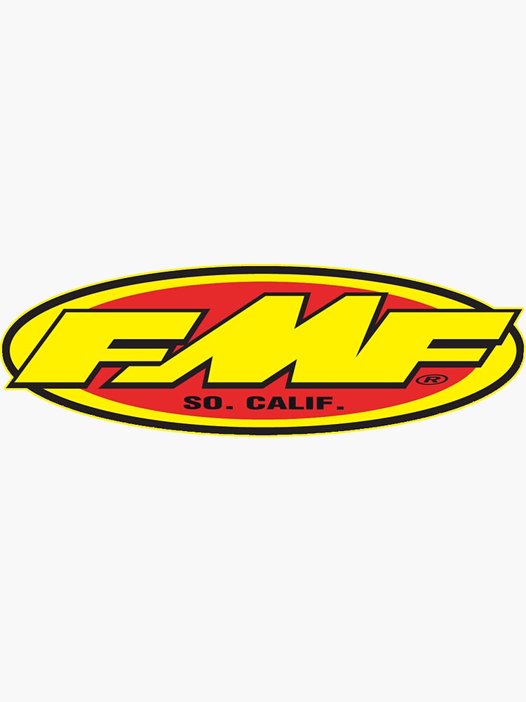 "Sporty FMF Logo Essential Design" Sticker for Sale by kranditio Redbubble
