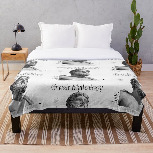 The King of God, Zeus! Throw Blanket