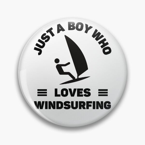 Item preview, Just a boy who loves windsurfing designed and sold by TheGreenGoat.