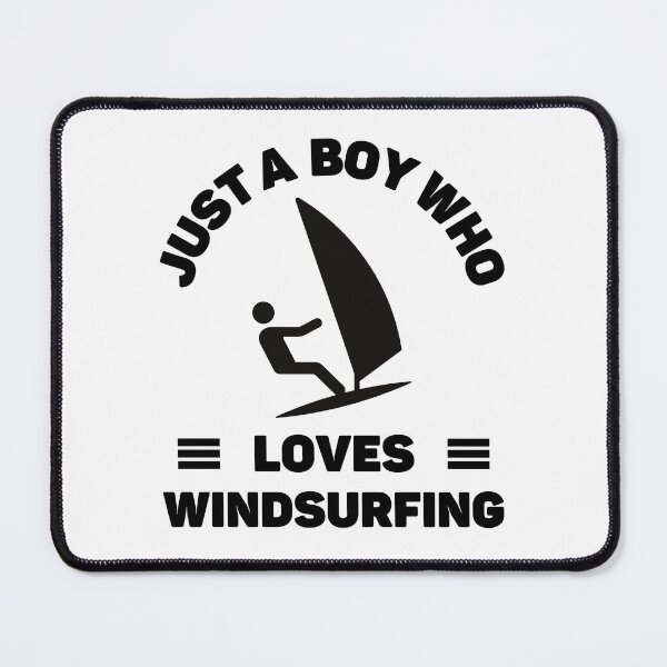 Item preview, Just a boy who loves windsurfing designed and sold by TheGreenGoat.