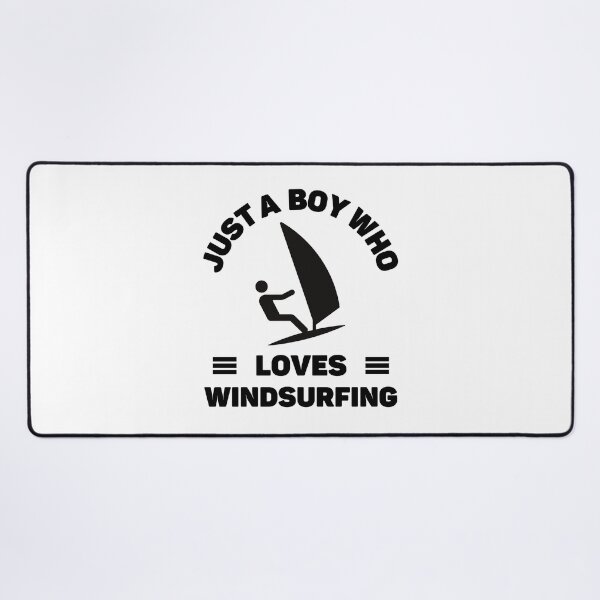 Item preview, Just a boy who loves windsurfing designed and sold by TheGreenGoat.