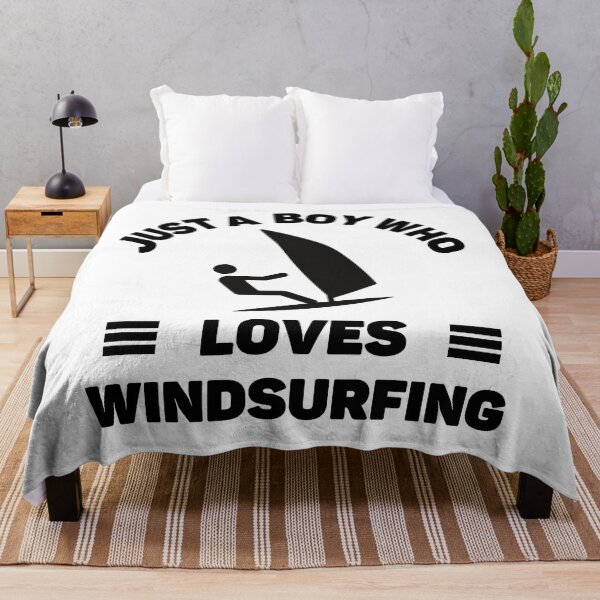 Item preview, Just a boy who loves windsurfing designed and sold by TheGreenGoat.