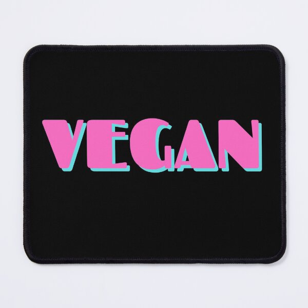 Item preview, Vegan Retro Pink Turquoise Edition designed and sold by Vegginitup.