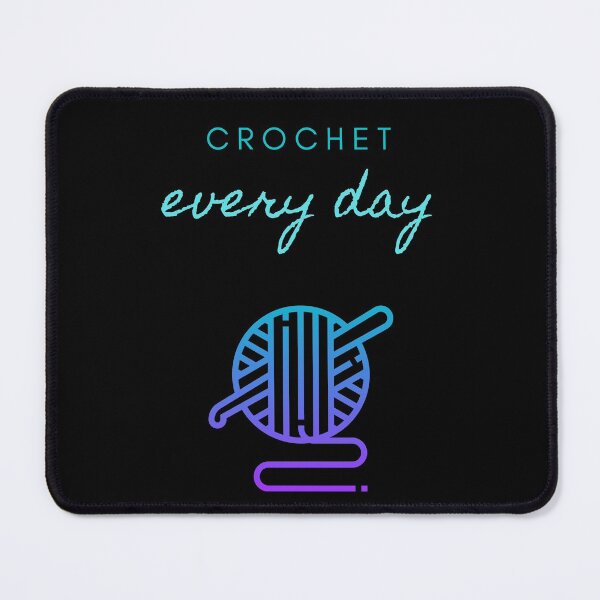 Item preview, Crochet Every Day in black designed and sold by CulverCrafts.