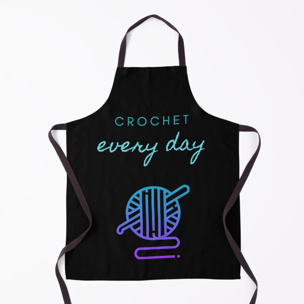 Item preview, Crochet Every Day in black designed and sold by CulverCrafts.