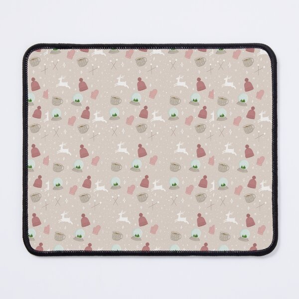 Item preview, Winter Cozy Holiday Pattern Print designed and sold by mysticmaedesign.