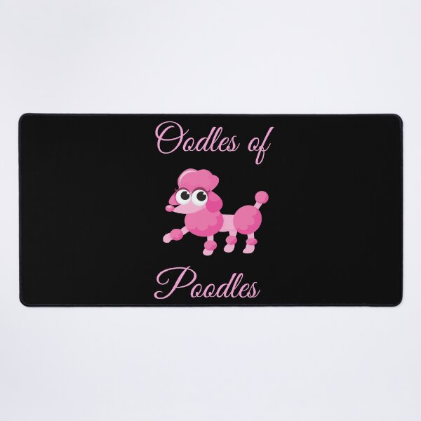 Item preview, Oodles Of Poodles, Cute Pink Poodle designed and sold by MamaSweetea.