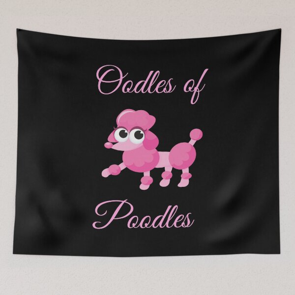 Item preview, Oodles Of Poodles, Cute Pink Poodle designed and sold by MamaSweetea.