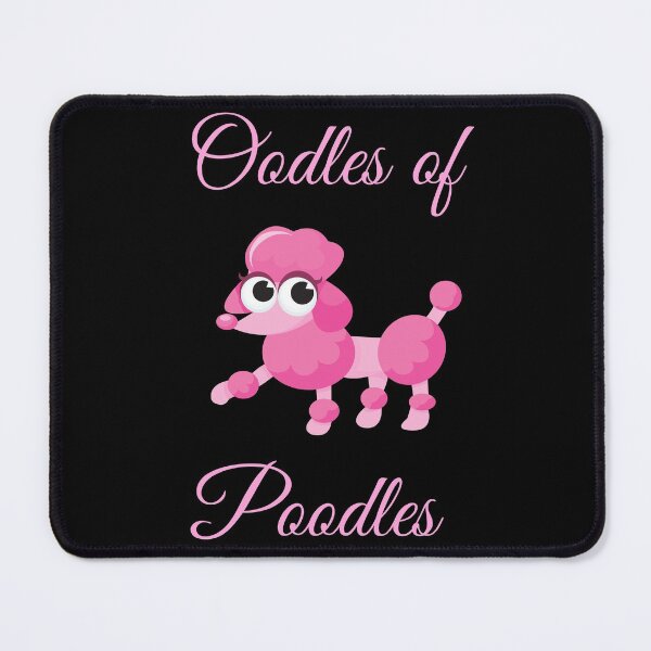 Item preview, Oodles Of Poodles, Cute Pink Poodle designed and sold by MamaSweetea.