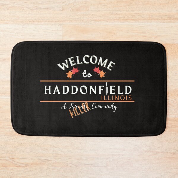 Item preview, Welcome to Haddonfield Halloween Horror Michael Myers designed and sold by reptarro.