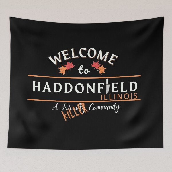Item preview, Welcome to Haddonfield Halloween Horror Michael Myers designed and sold by reptarro.