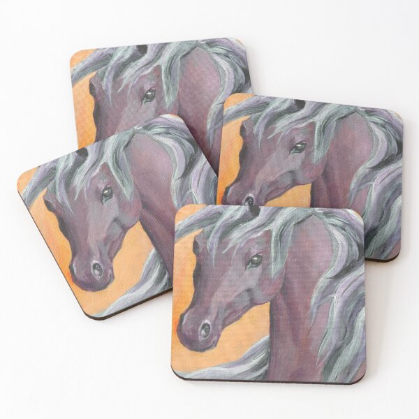 Aperçu de l'œuvre Purple Arabian Horse créée et vendue par dragonbee.