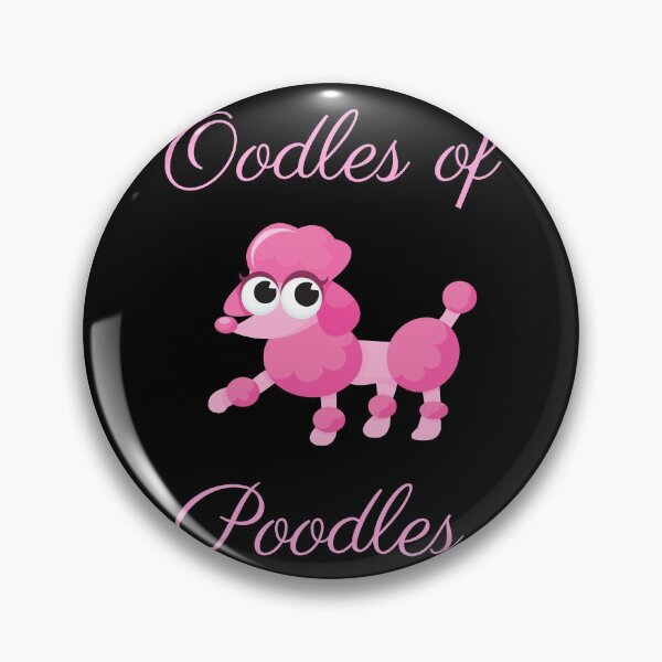 Item preview, Oodles Of Poodles, Cute Pink Poodle designed and sold by MamaSweetea.