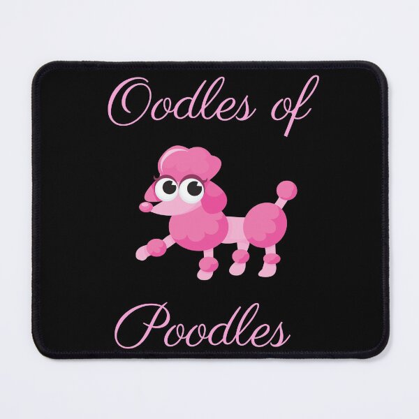 Item preview, Oodles Of Poodles, Cute Pink Poodle designed and sold by MamaSweetea.
