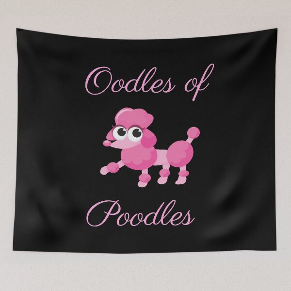 Item preview, Oodles Of Poodles, Cute Pink Poodle designed and sold by MamaSweetea.