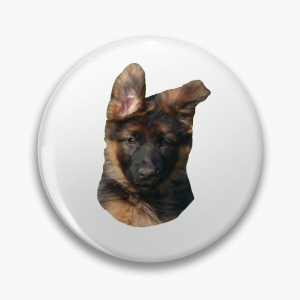 Artikelvorschau, Deutscher Schäferhund-Welpen-Aufkleber entworfen und verkauft von apuppyfeed.
