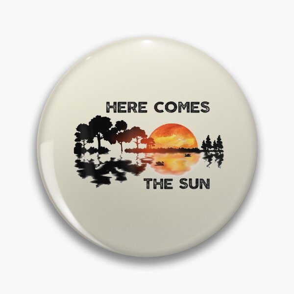 Item preview, Music-Lover-Tee-Here Comes The Sun Guitar Silhouette designed and sold by LorineWei.