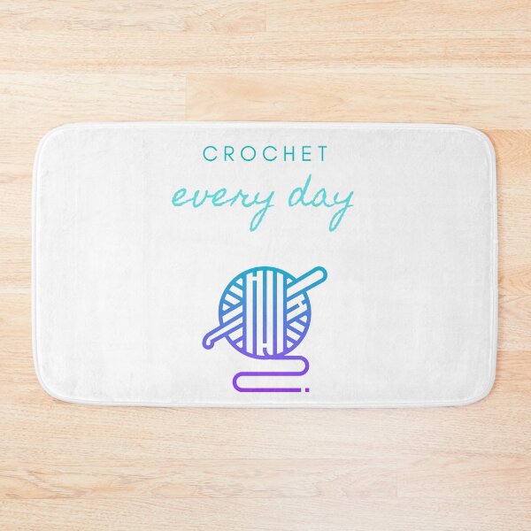 Item preview, Crochet Every Day in white designed and sold by CulverCrafts.