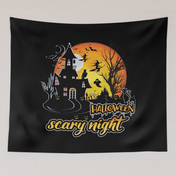 Item preview, Halloween Scary Night designed and sold by amrsam.