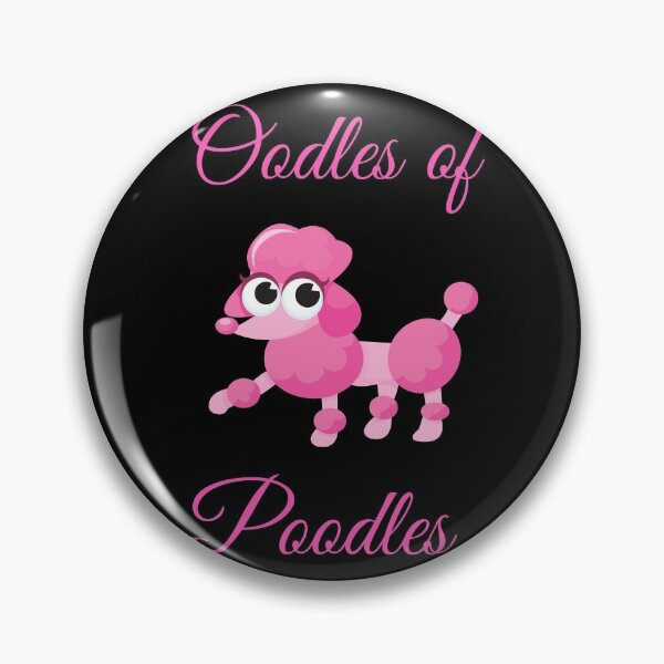 Item preview, Oodles Of Poodles, Cute Pink Poodle designed and sold by MamaSweetea.