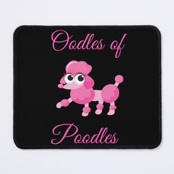 Item preview, Oodles Of Poodles, Cute Pink Poodle designed and sold by MamaSweetea.