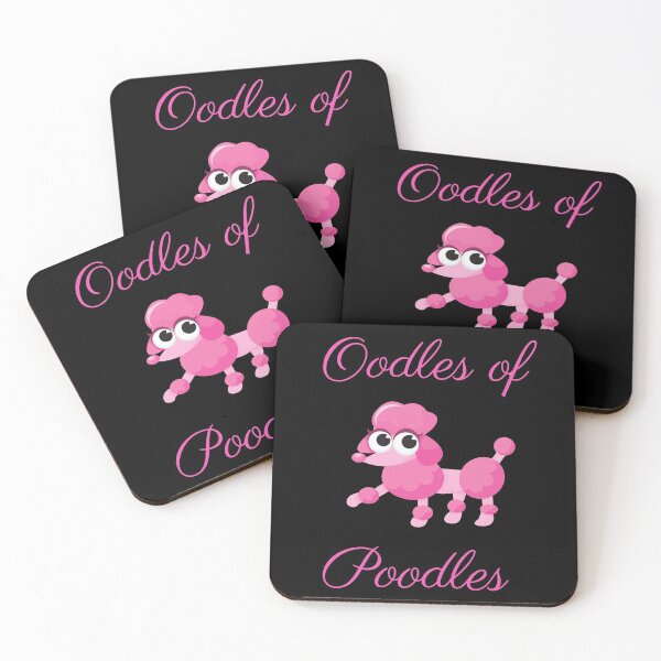 Item preview, Oodles Of Poodles, Cute Pink Poodle designed and sold by MamaSweetea.