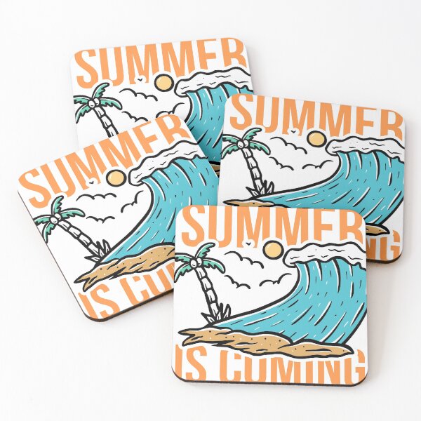 Item preview, Summer is coming Illustrations designed and sold by rukurustudio.
