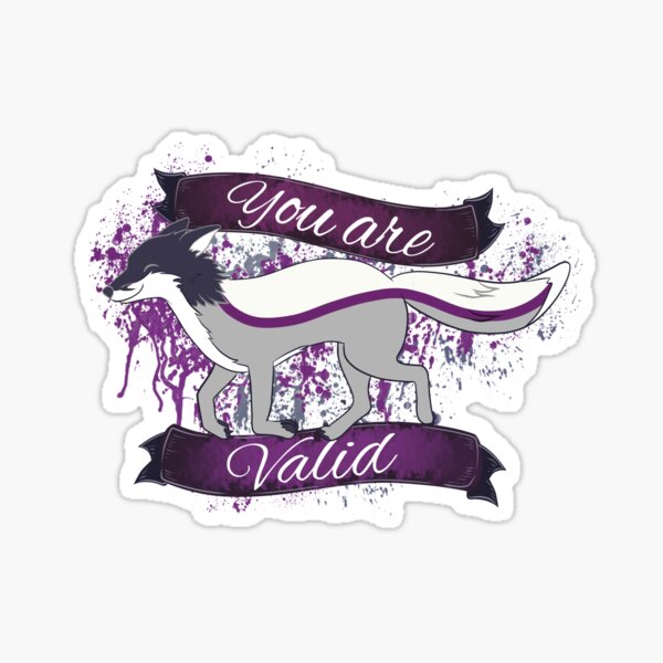 Artikel-Vorschau von Demisexuell - Du bist gültig Flag Fox, designt und verkauft von JojosWorkshop.