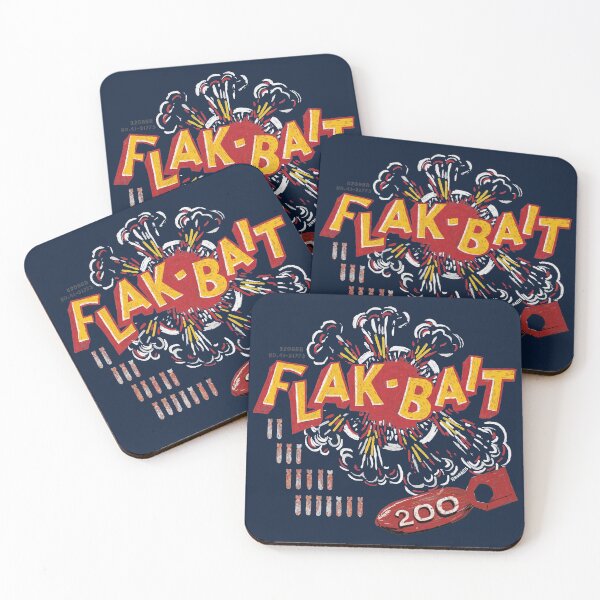 Item preview, Flak-Bait Nose Art designed and sold by 909 Apparel®.