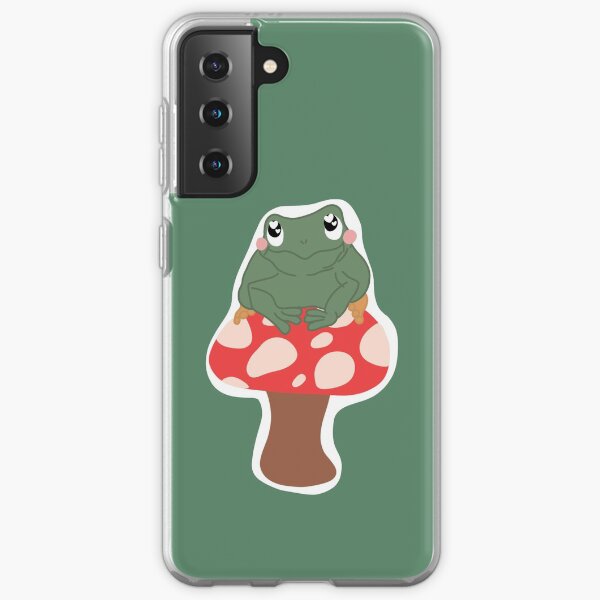 Love Frog on Mushroom Samsung Galaxy Soft Case