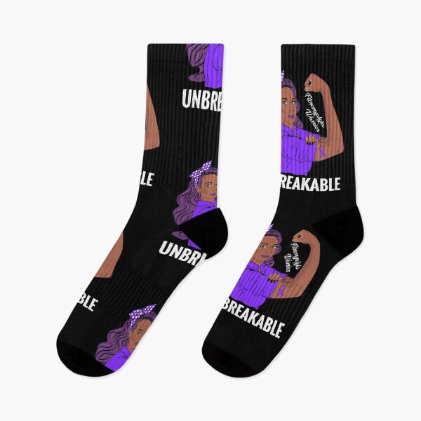 Item preview, Fibromyalgia - Unbreakable -Disability Awareness - Spoonie POC designed and sold by SunnyAlloy.