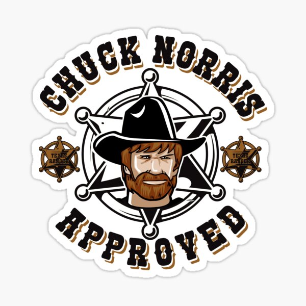 Walker Texas Ranger Approved Sticker For Sale By Alhern67 Redbubble 8114