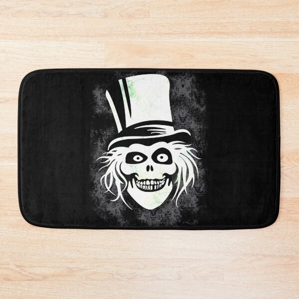 Item preview, HATBOX GHOST WITH GRUNGY HAUNTED MANSION WALLPAPER Essential T-Shirt designed and sold by JewellKuhn.