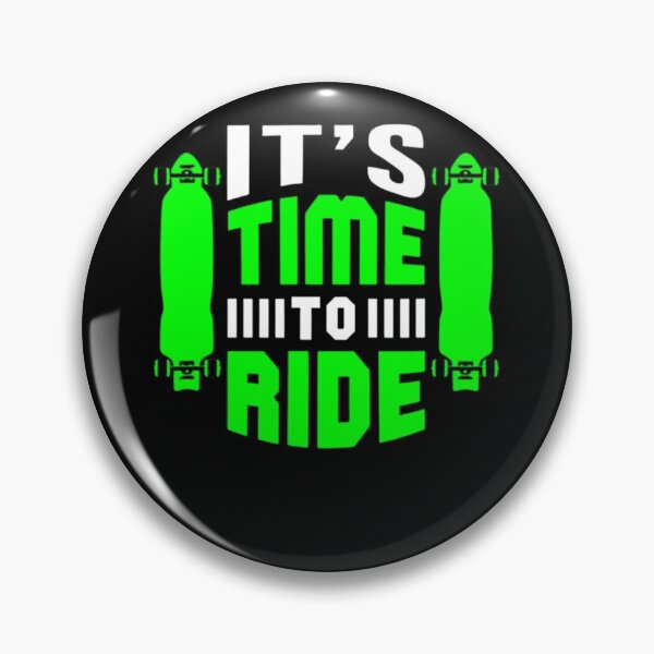 Item preview, It's time to ride Skateboarder Skater Longboarder T-Shirt designed and sold by spolayastore.