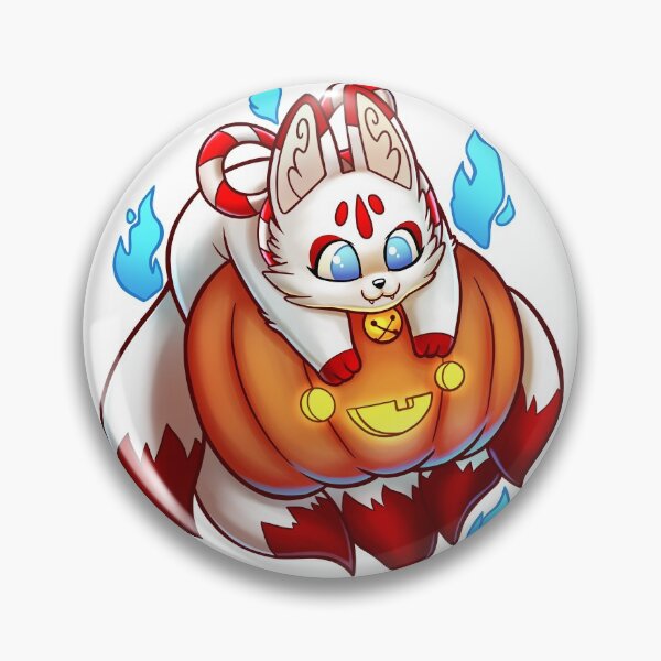 Item preview, Kitsune and Pumpkin designed and sold by MillyD13.