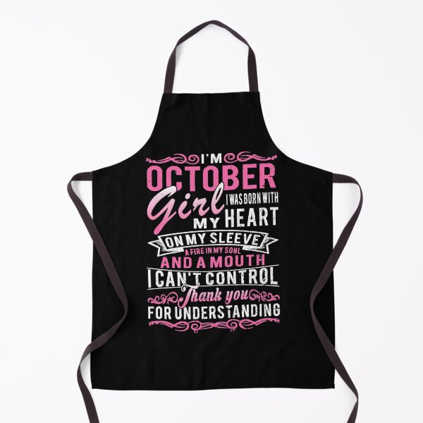 Item preview, I'm October Girl I Was Born With My Heart On My Sleeve designed and sold by Guckio81.