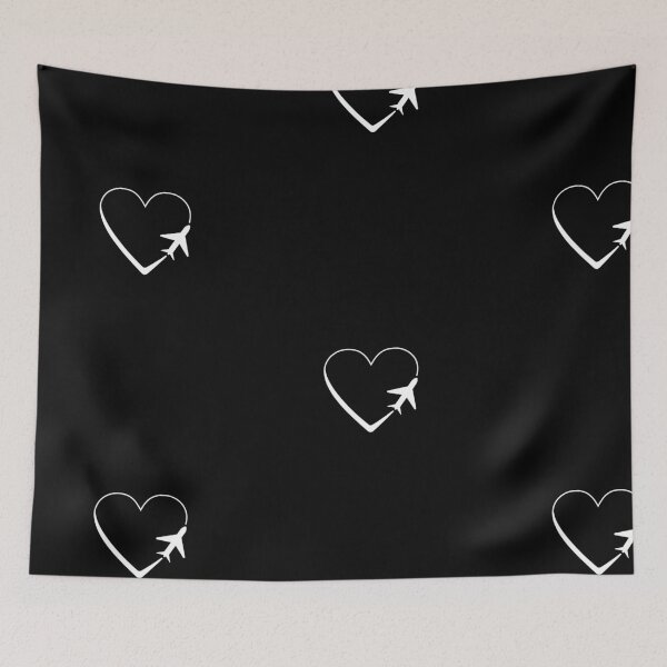 Item preview, heart travel Airplane Streak   designed and sold by Art Shadow.